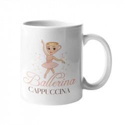 Ballerina Cappuccina - Italian Brainrot - cană