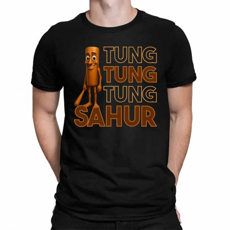 Tung tung tung sahur - włoski brainrot - tricou pentru bărbați cu imprimeu