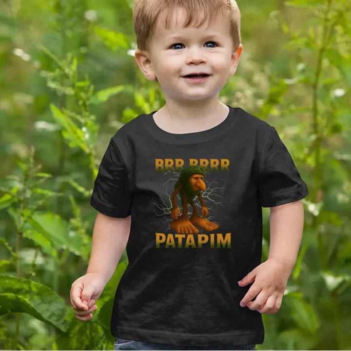 Brr brr patapim - Italian Brainrot - tricou pentru copii