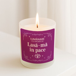 Lumânare cu aromă de lacrimi ale angajaților tăi - lumânare parfumată cadou