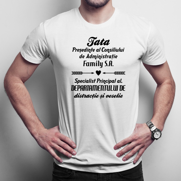 Tata - Președinte al Consiliului  - T-shirt pentru bărbați