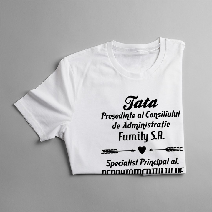 Tata - Președinte al Consiliului  - T-shirt pentru bărbați