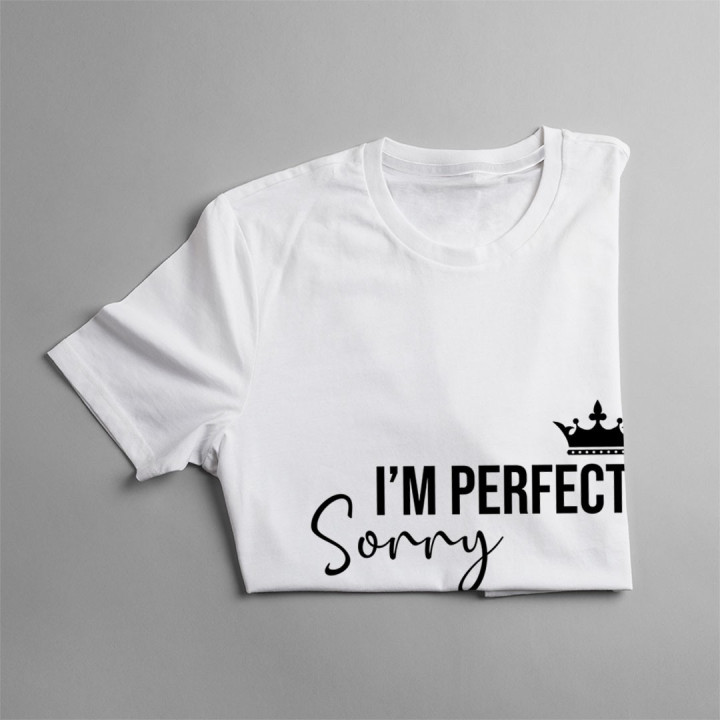 I'm perfect, sorry  - T-shirt pentru copii