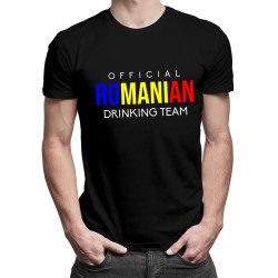 Official romanian drinking team - tricou pentru bărbați