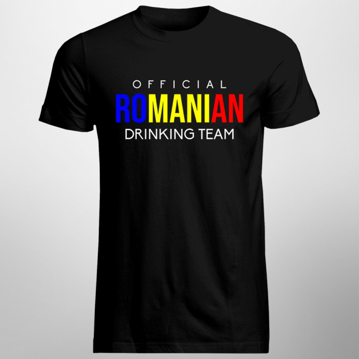 Official romanian drinking team - T-shirt pentru bărbați