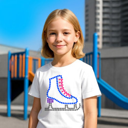 Patine din puncte - ziua punctului - tricou pentru copii