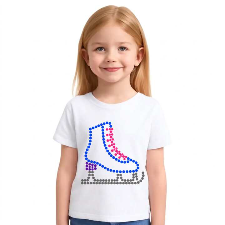 Patine din puncte - ziua punctului - tricou pentru copii