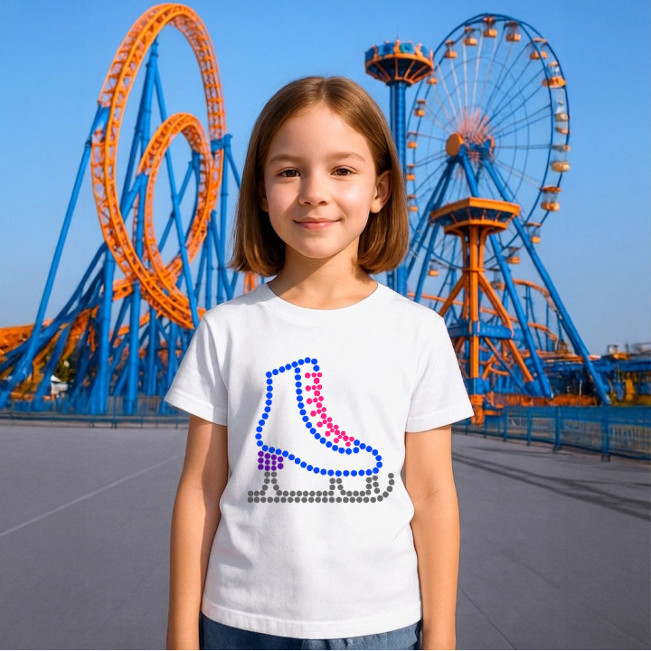 Patine din puncte - ziua punctului - tricou pentru copii