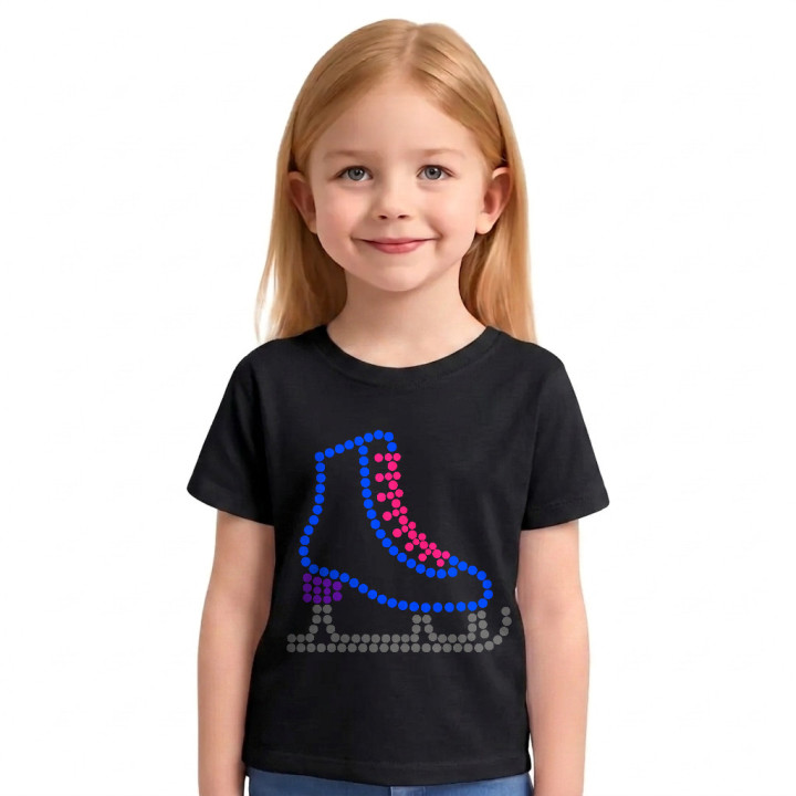 Patine din puncte - ziua punctului - tricou pentru copii