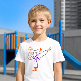 Karate din puncte - ziua punctului - tricou pentru copii