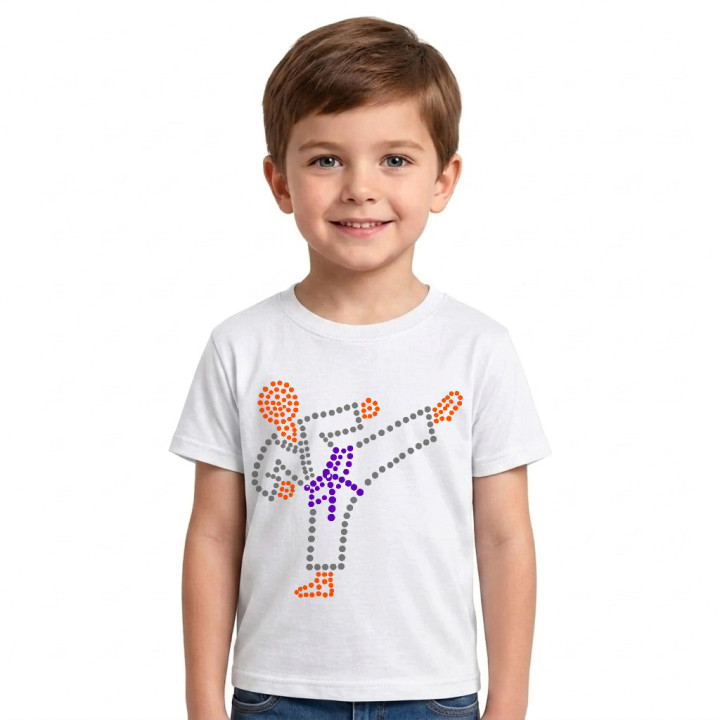 Karate din puncte - ziua punctului - tricou pentru copii