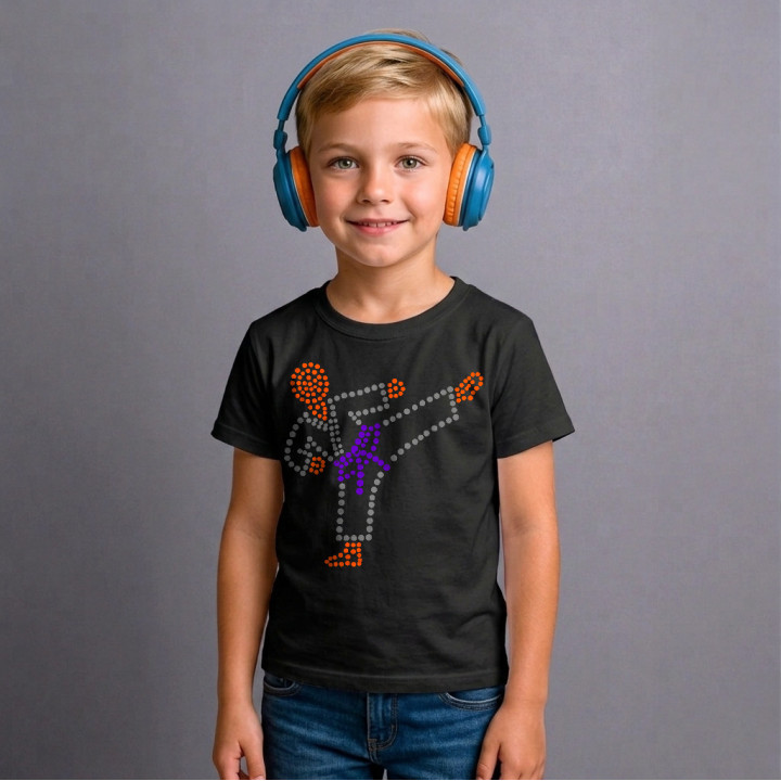 Karate din puncte - ziua punctului - tricou pentru copii
