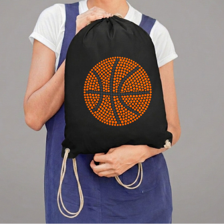 Minge de baschet din puncte - ziua punctului - sac cu șnur