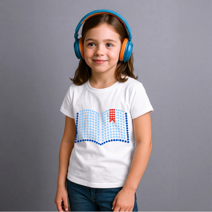 Carte din puncte - ziua punctului - tricou pentru copii