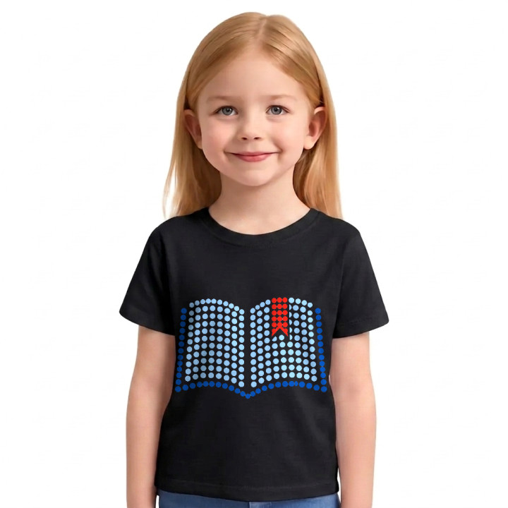 Carte din puncte - ziua punctului - tricou pentru copii