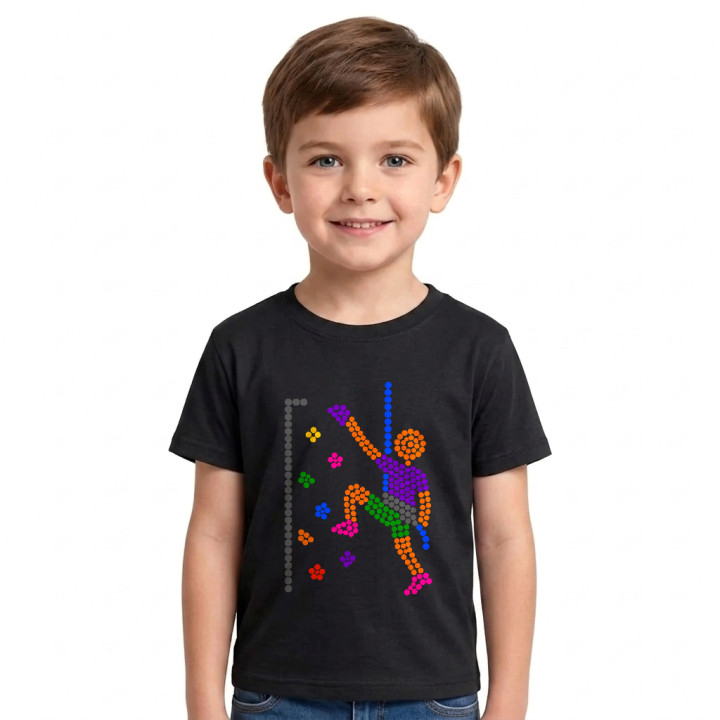 Escaladă din puncte - ziua punctului - tricou pentru copii