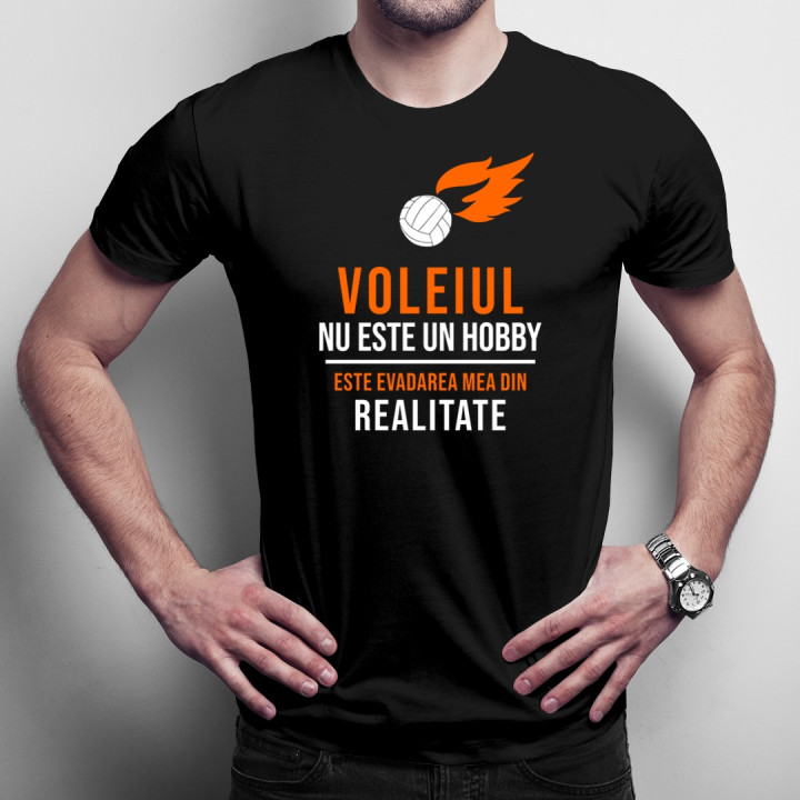 Voleiul nu este un hobby - T-shirt pentru bărbați cu imprimeu