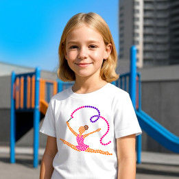 Gimnastică din puncte - ziua punctului - tricou pentru copii