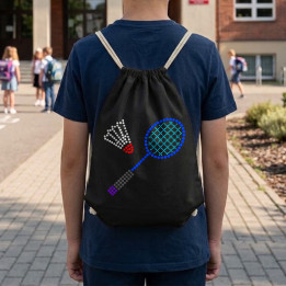 Badminton din puncte - ziua punctului - sac cu șnur