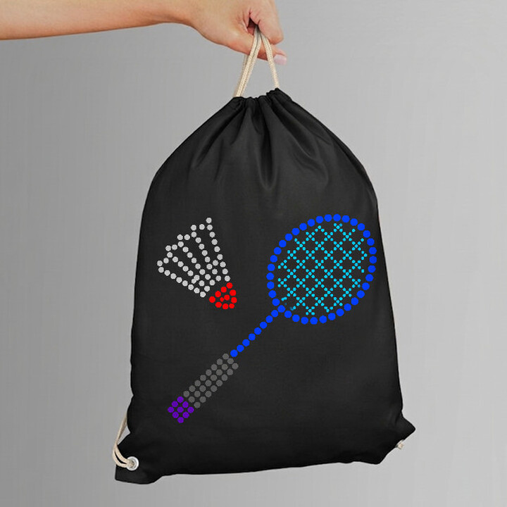 Badminton din puncte - ziua punctului - sac cu șnur