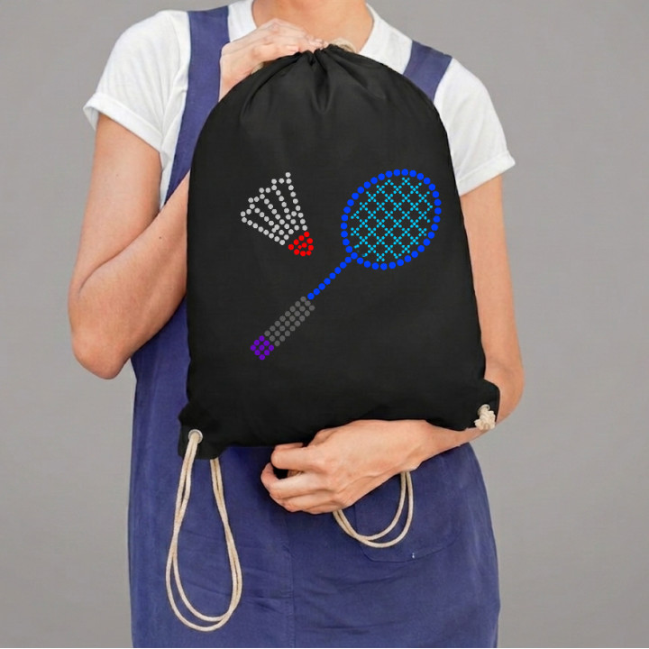 Badminton din puncte - ziua punctului - sac cu șnur