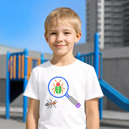 Insecte din puncte - ziua punctului - tricou pentru copii