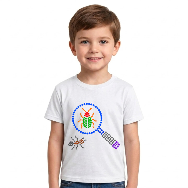 Insecte din puncte - ziua punctului - tricou pentru copii