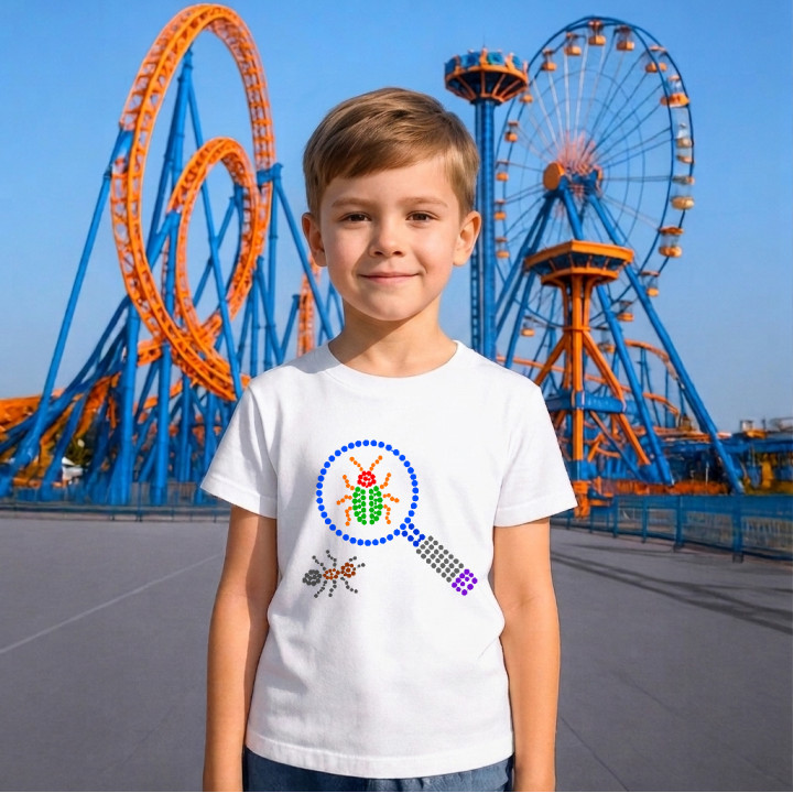 Insecte din puncte - ziua punctului - tricou pentru copii