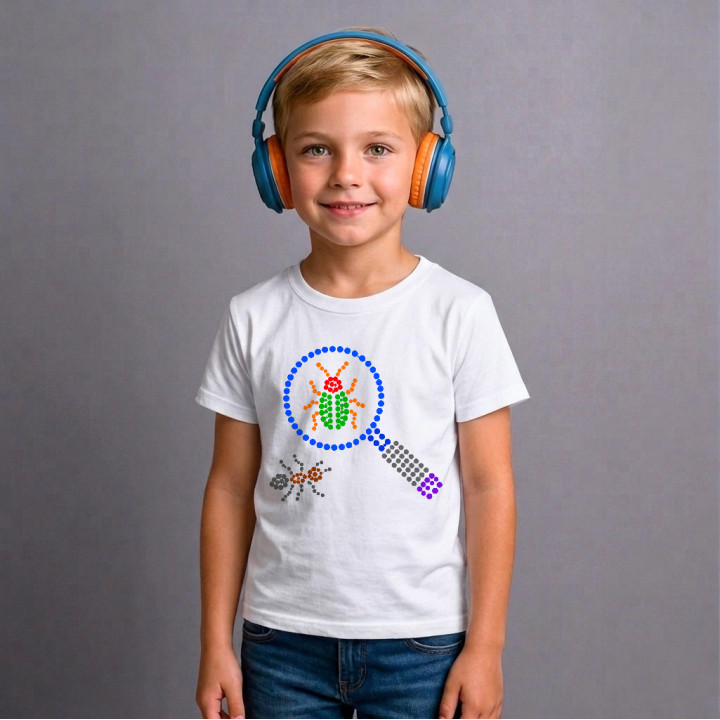 Insecte din puncte - ziua punctului - tricou pentru copii