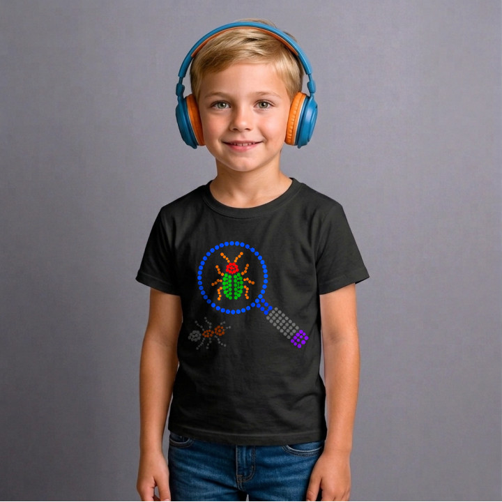 Insecte din puncte - ziua punctului - tricou pentru copii