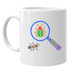 Insecte din puncte - ziua punctului - cană