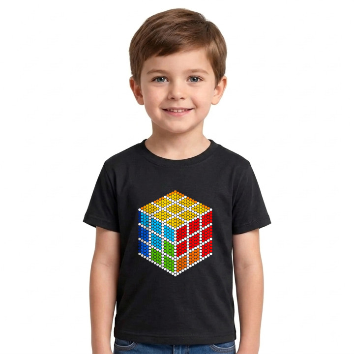 Cub logic din puncte - ziua punctului - tricou pentru copii