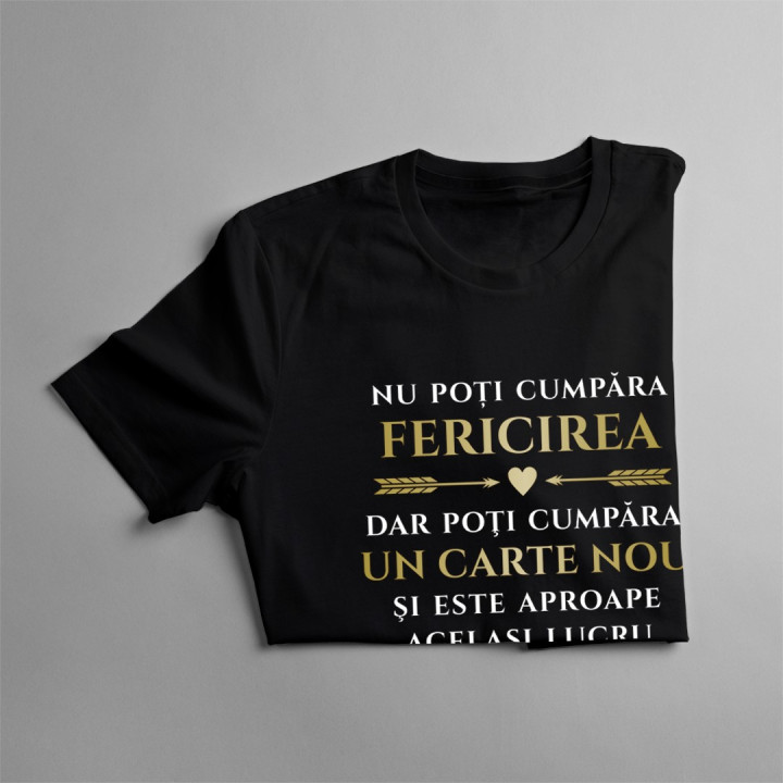 Nu poți cumpăra fericirea - carte - T-shirt pentru bărbați cu imprimeu