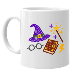 Vrăji și magie din puncte - ziua punctului - cană - inspirat de Harry Potter