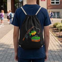 Pescuit din puncte - ziua punctului - sac cu șnur