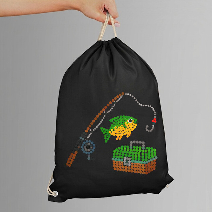 Pescuit din puncte - ziua punctului - sac cu șnur