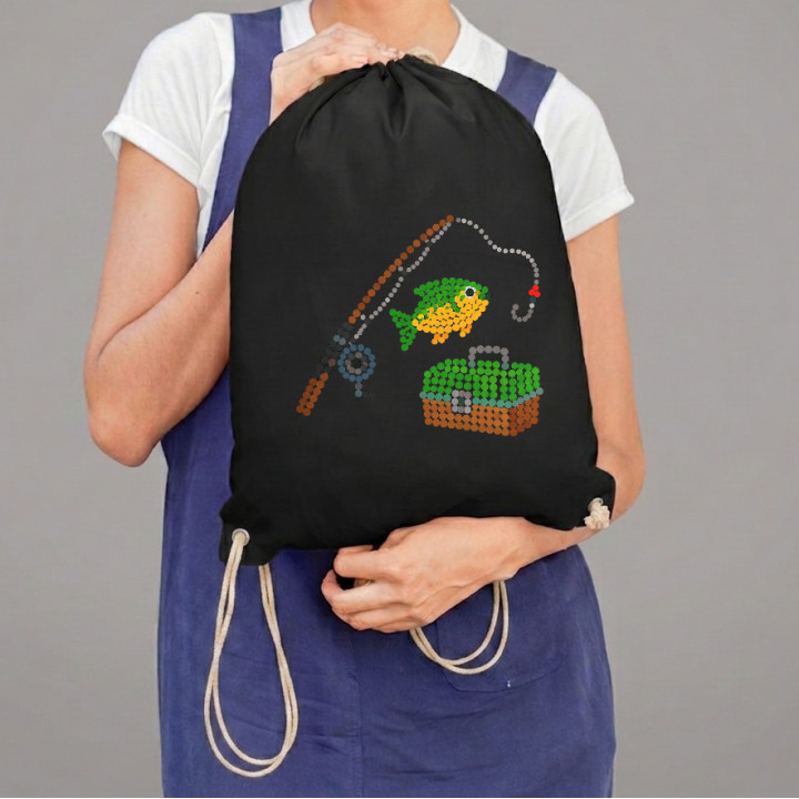 Pescuit din puncte - ziua punctului - sac cu șnur