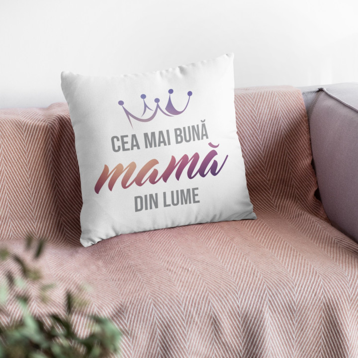 Cea mai bună mamă din lume - pernă