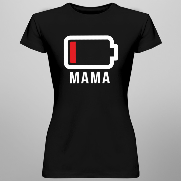 Baterie - mama - T-shirt pentru femei