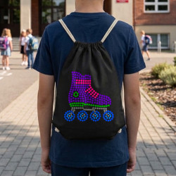 Role din puncte - ziua punctului - sac cu șnur
