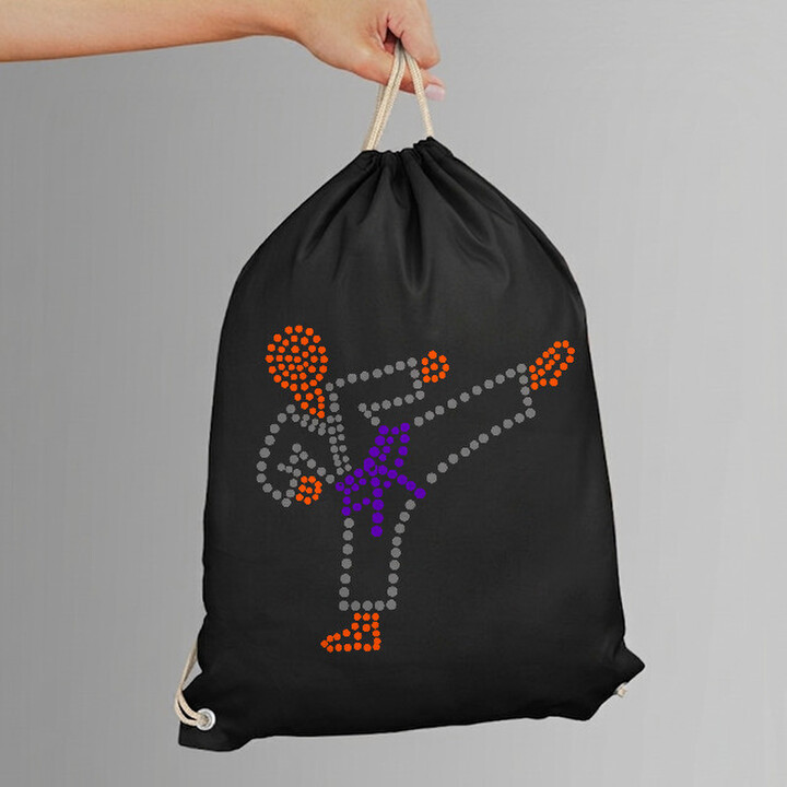Karate din puncte - ziua punctului - sac cu șnur