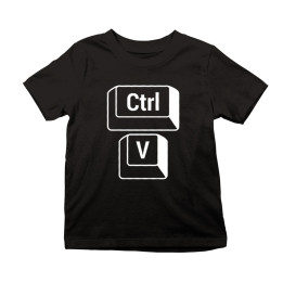 CTRL +V   fiică - Tricou pentru copii