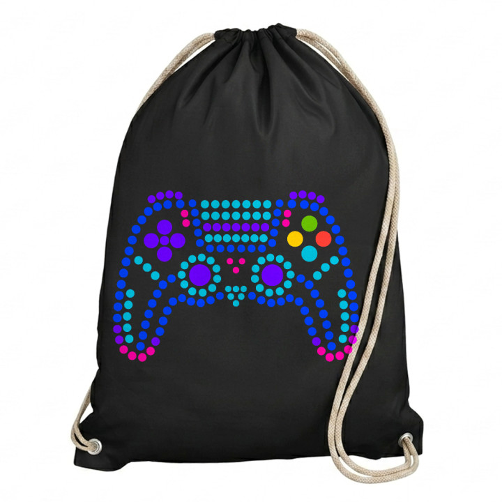 Controler pentru consolă din puncte - ziua punctului - sac cu șnur