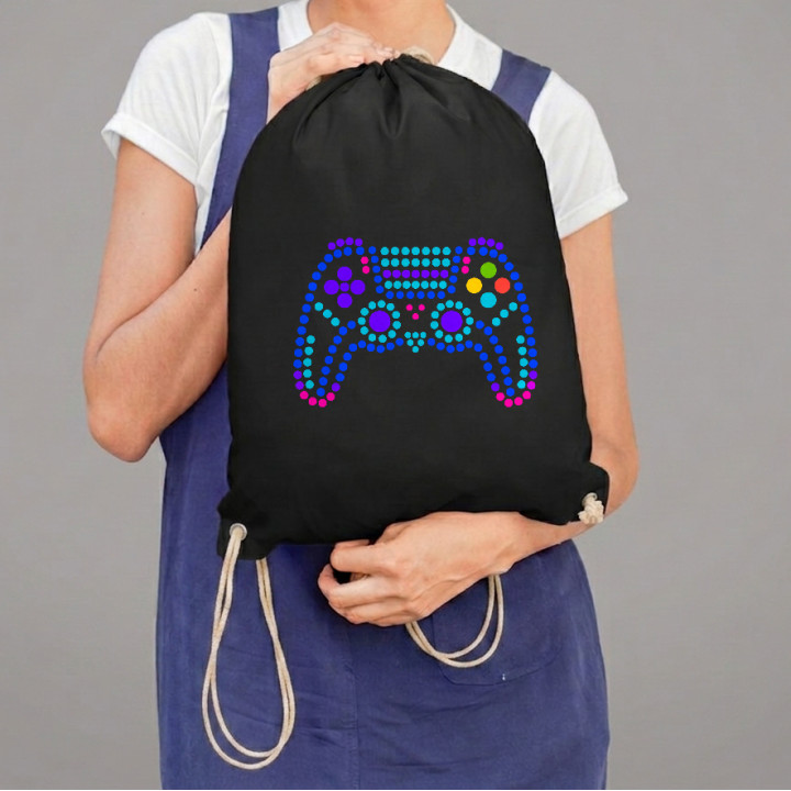 Controler pentru consolă din puncte - ziua punctului - sac cu șnur