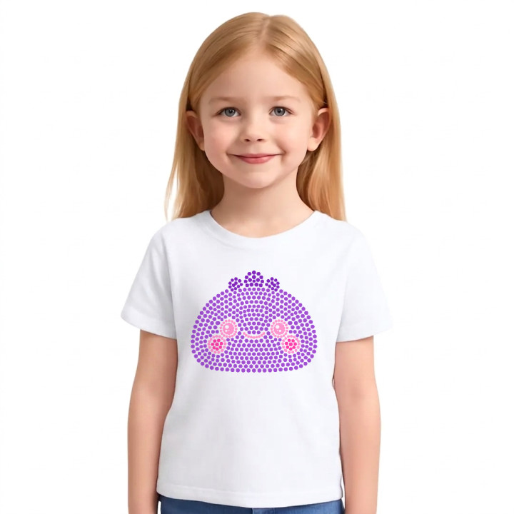 Squishy din puncte - ziua punctului - tricou pentru copii
