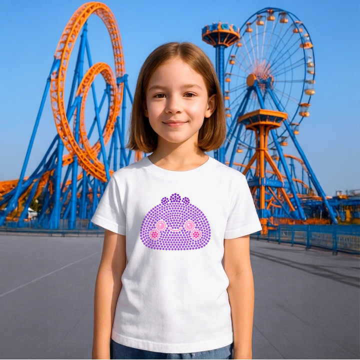 Squishy din puncte - ziua punctului - tricou pentru copii