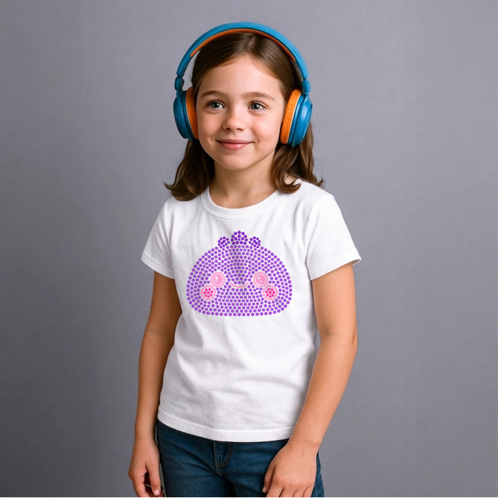 Squishy din puncte - ziua punctului - tricou pentru copii