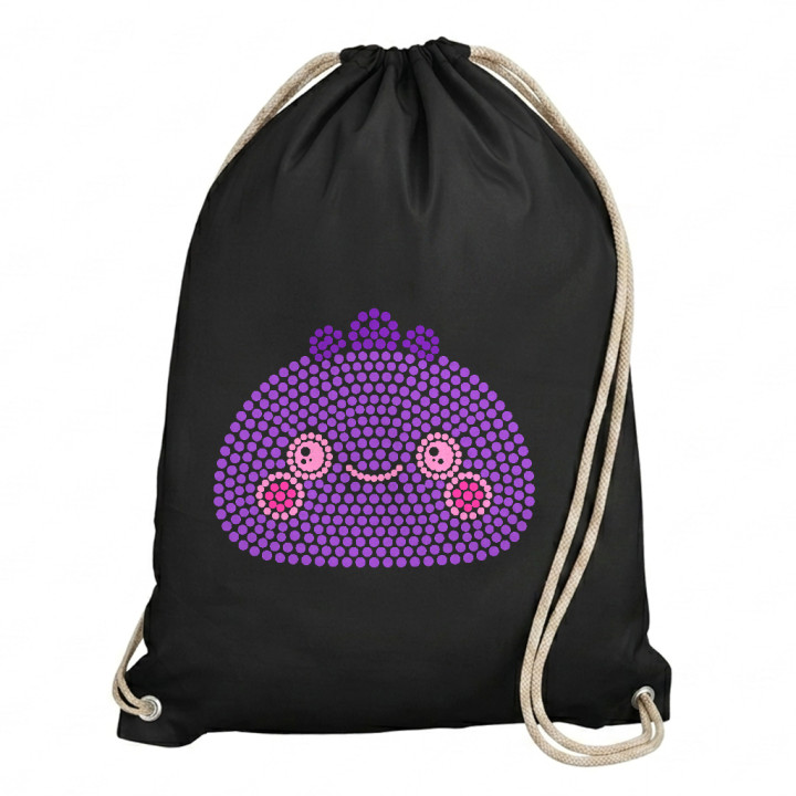 Squishy din puncte - ziua punctului - sac cu șnur