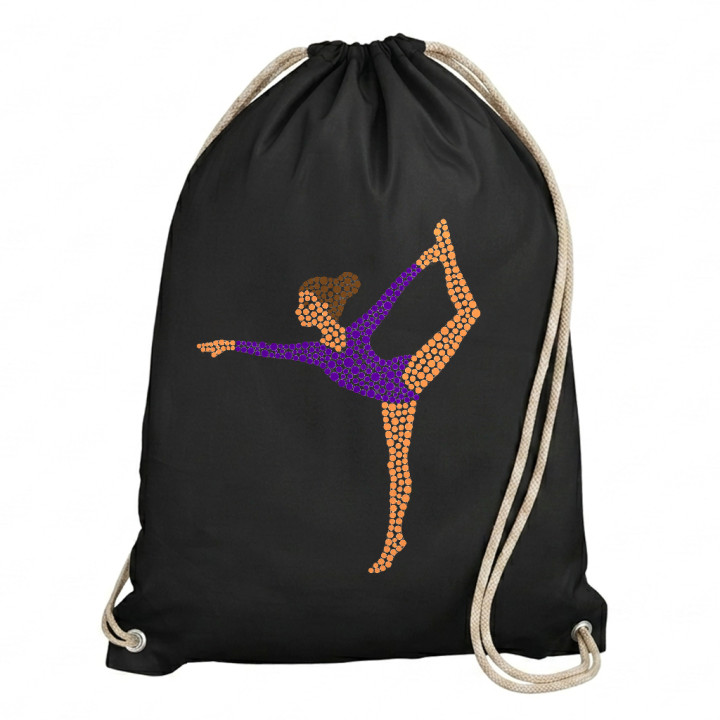 Acrobată din puncte - ziua punctului - sac cu șnur