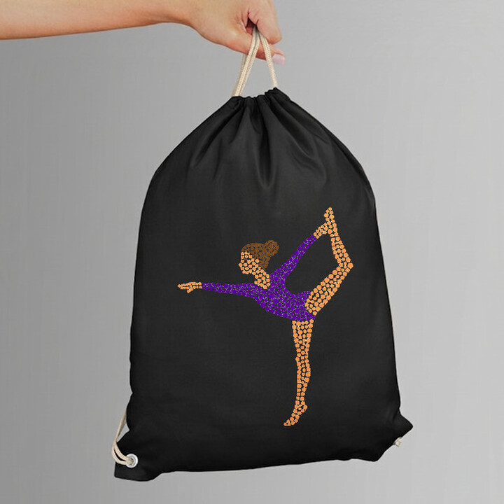 Acrobată din puncte - ziua punctului - sac cu șnur